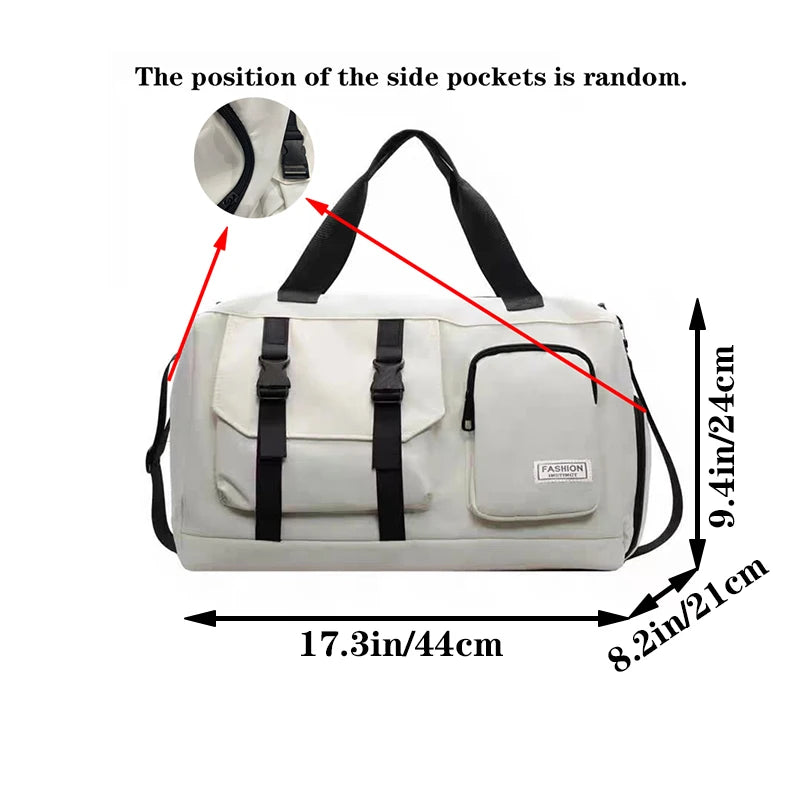 Borsa da Viaggio e Sport Ultraleggera Unisex in Oxford