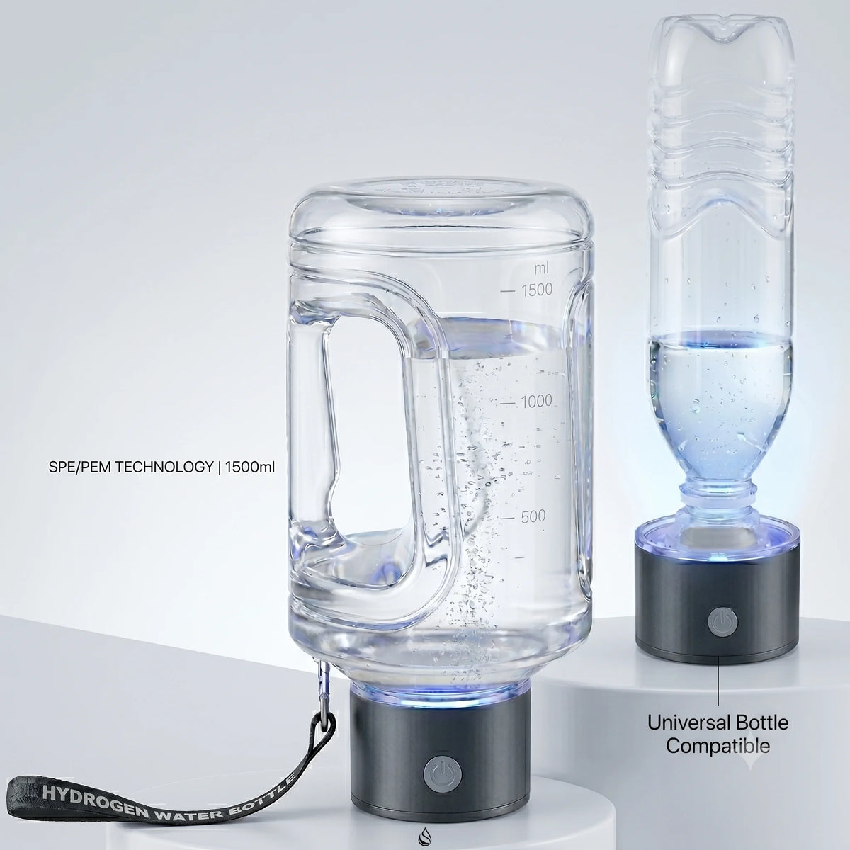 Borraccia Portatile ad Acqua Idrogenata 3000 PPB