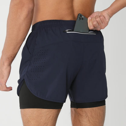 Pantaloncini Corsa Uomo GITF 2 in 1