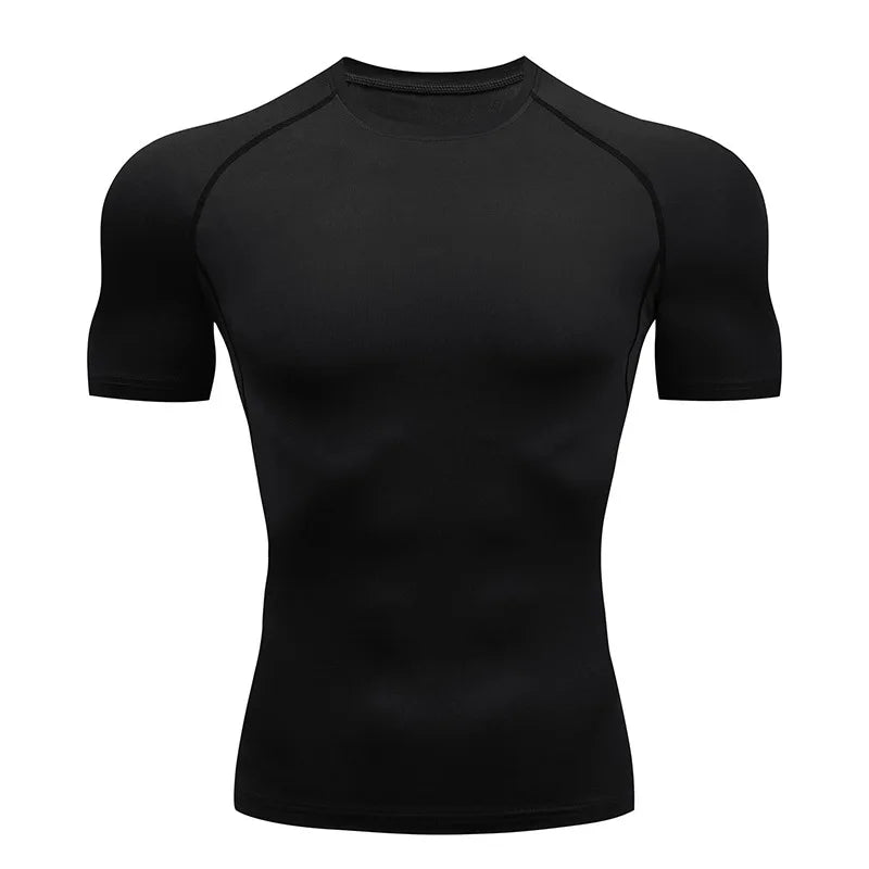 Maglietta Sportiva Compression Uomo