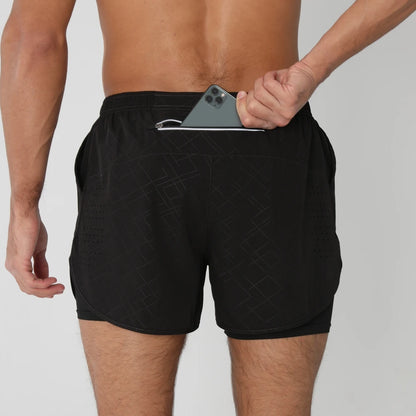 Pantaloncini Corsa Uomo GITF 2 in 1
