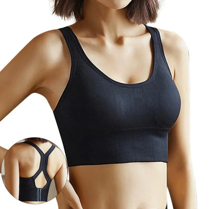 Top Sportivo Donna Corsetto Push-Up — Reggiseno Seamless