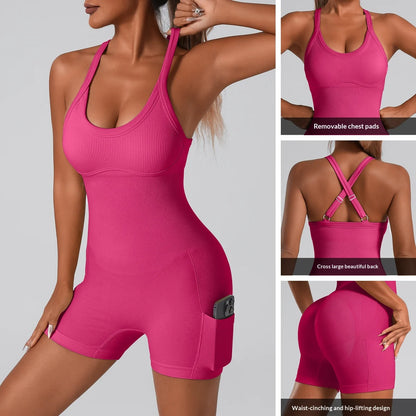 Capo Sportivo Donna Seamless | Elasticizzato e Traspirante per Yoga e Fitness