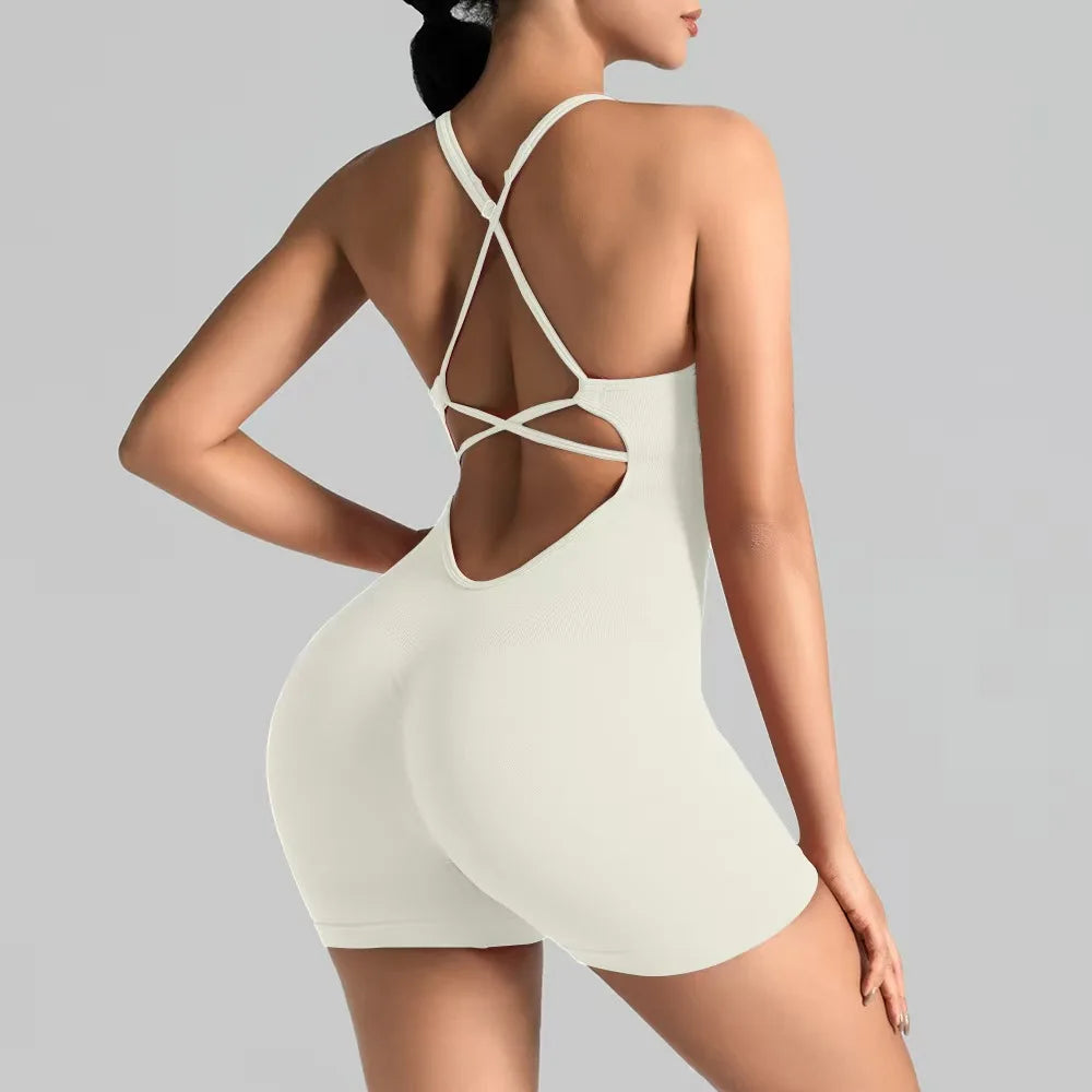 Completo Sportivo Donna Seamless | Elasticizzato e Traspirante