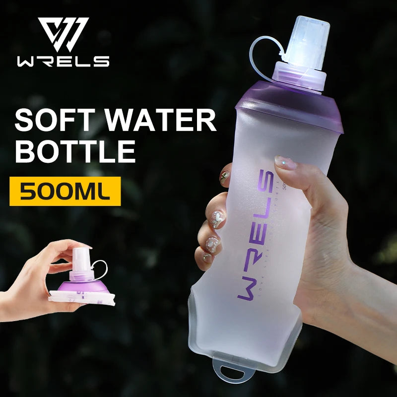 Soft Flask Pieghevole 500ml Senza BPA per Corsa
