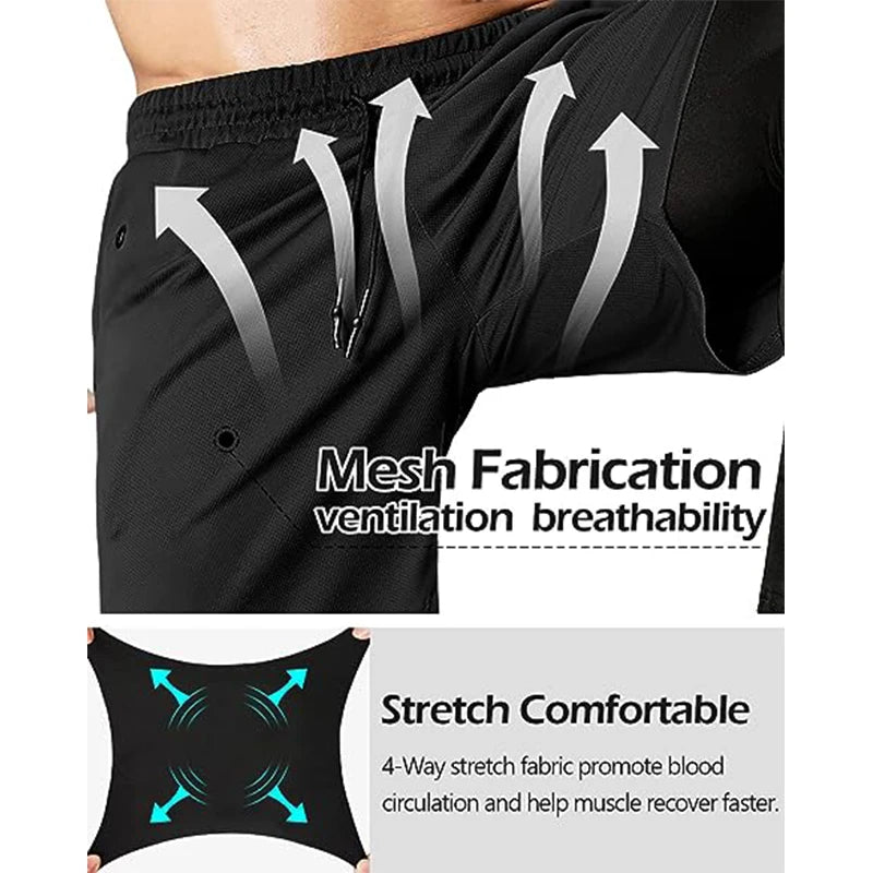 Pantaloni da Corsa e Training Uomo con Coulisse