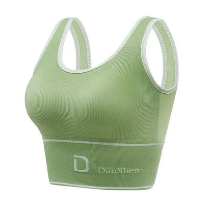 Crop Top Sportivo Donna Senza Ferretto