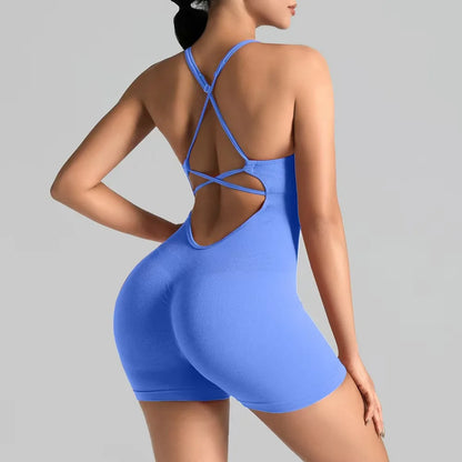 Completo Sportivo Donna Seamless | Elasticizzato e Traspirante