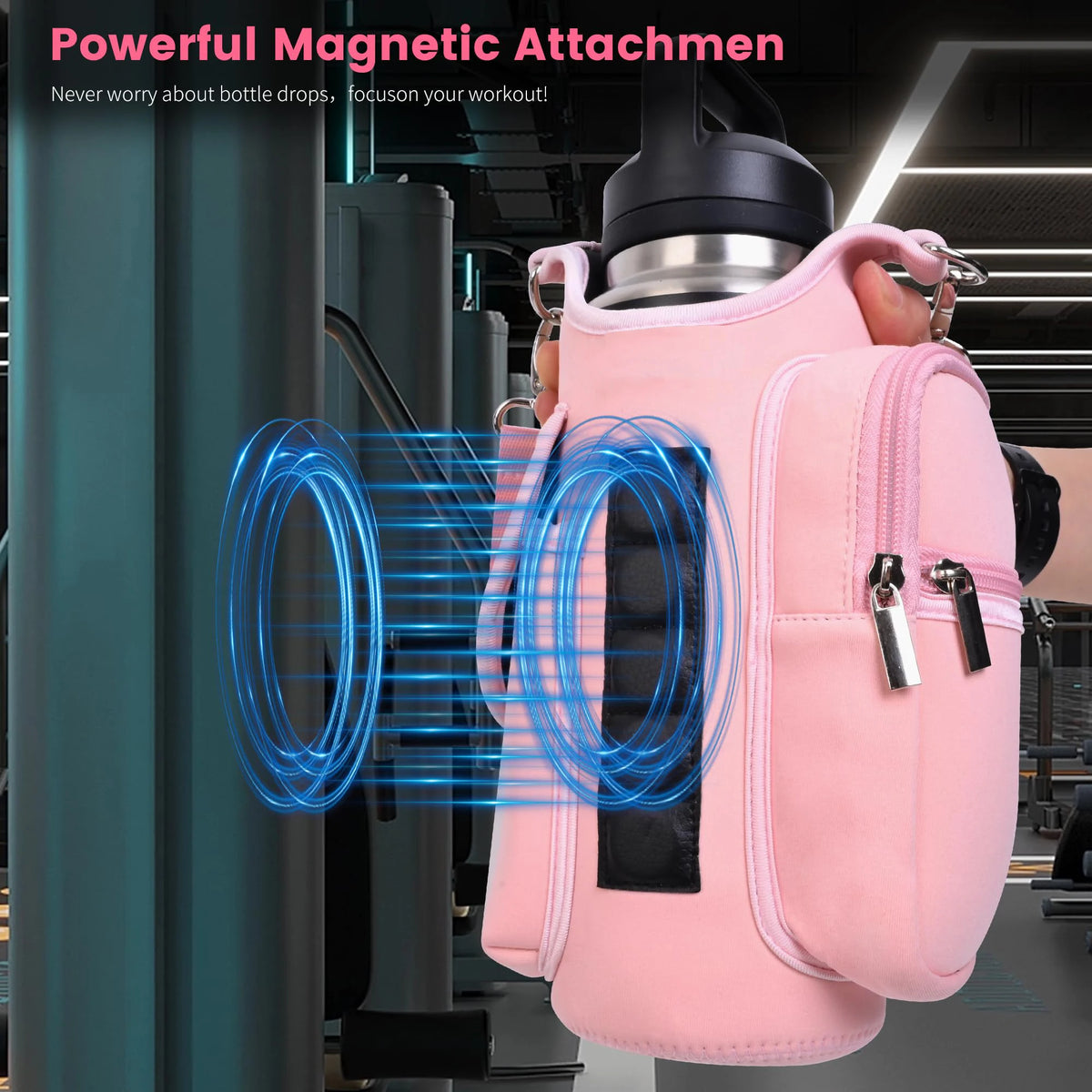 Porta Borraccia Magnetica - Tracolla