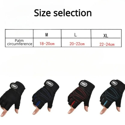 Guanti da Fitness e Ciclismo Traspiranti Antiscivolo con Supporto Polso