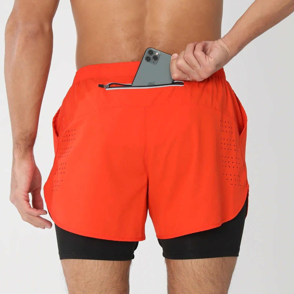 Pantaloncini Corsa Uomo GITF 2 in 1