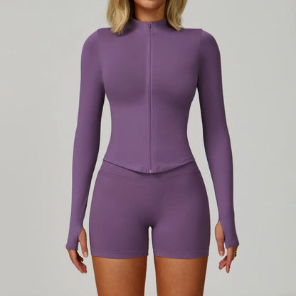 Set Fitness Seamless  — Leggings, Top & Bra