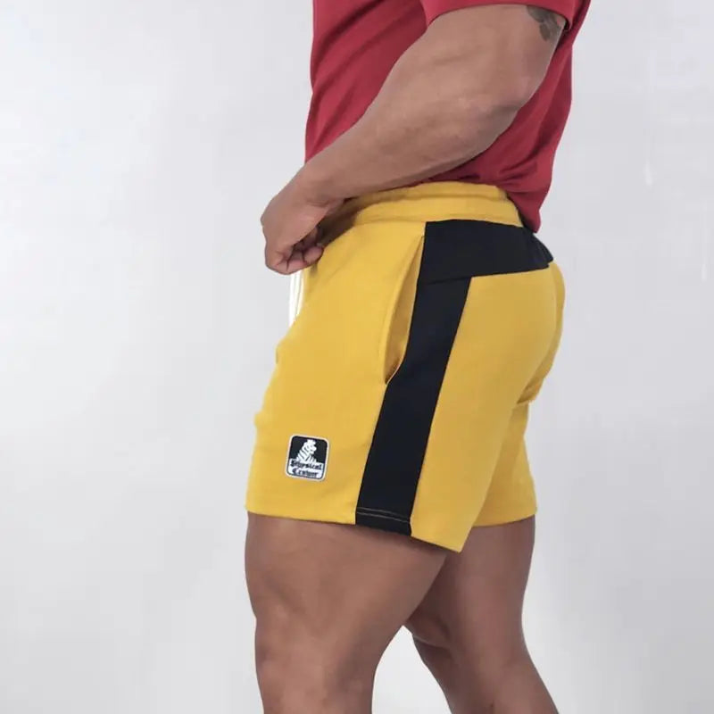 Pantaloncini Fitness Uomo Short Fit con Tasca Zip