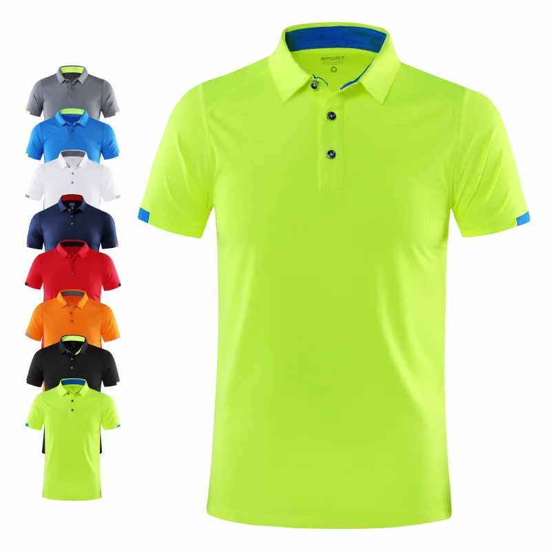Polo Sportiva Uomo Traspirante