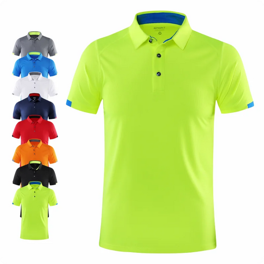 Polo Sportiva Uomo Traspirante