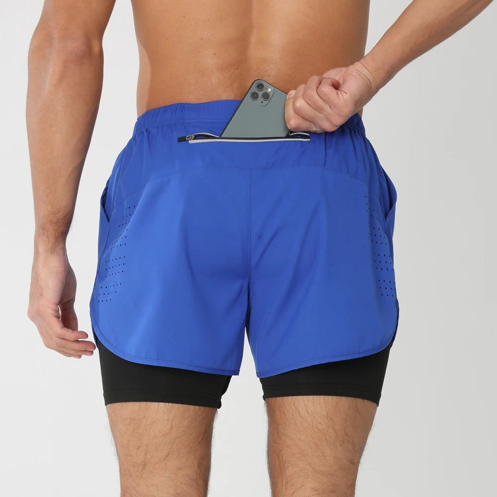 Pantaloncini Corsa Uomo GITF 2 in 1