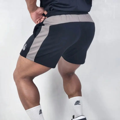 Pantaloncini Fitness Uomo Short Fit con Tasca Zip