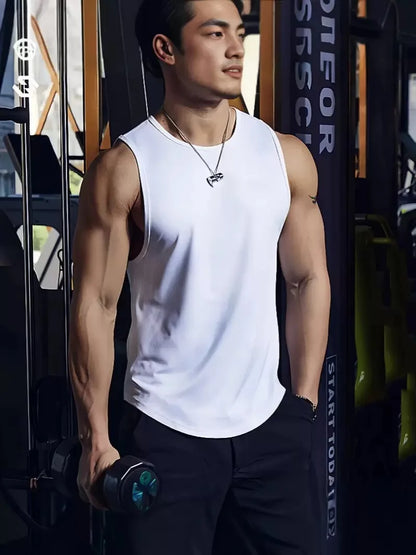 Canotta Fitness Uomo  Traspirante e Leggera