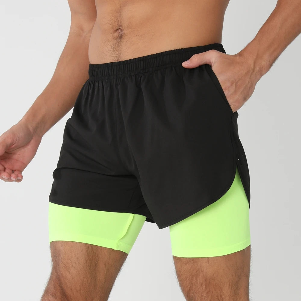 Pantaloncini Corsa Uomo GITF 2 in 1