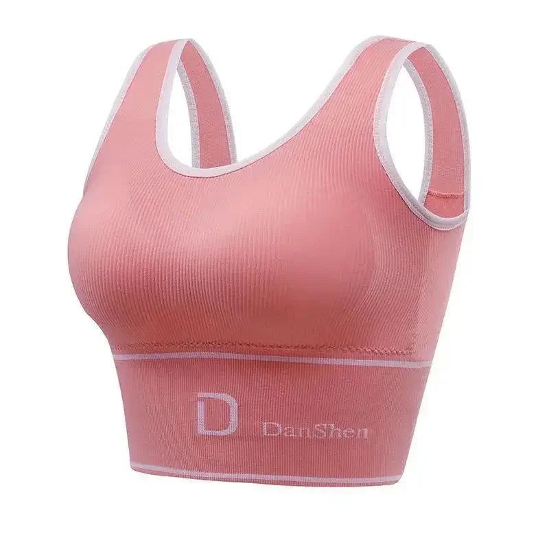 Crop Top Sportivo Donna Senza Ferretto