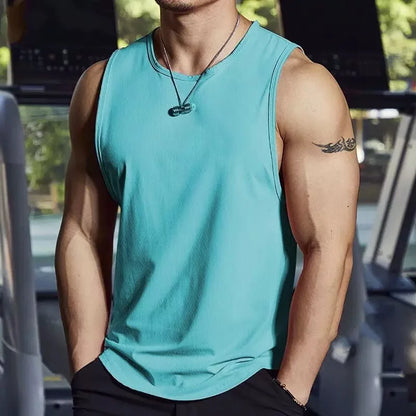 Canotta Fitness Uomo  Traspirante e Leggera