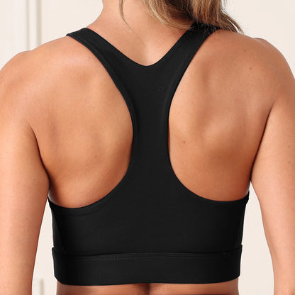 Top Sportivo Donna con Imbottiture Rimovibili e Design Posteriore a T