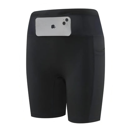 Pantaloncini 2-in-1 Running e Gym con Tasca Porta-Cellulare