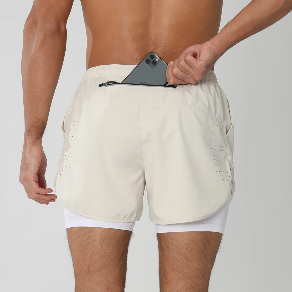 Pantaloncini Corsa Uomo GITF 2 in 1
