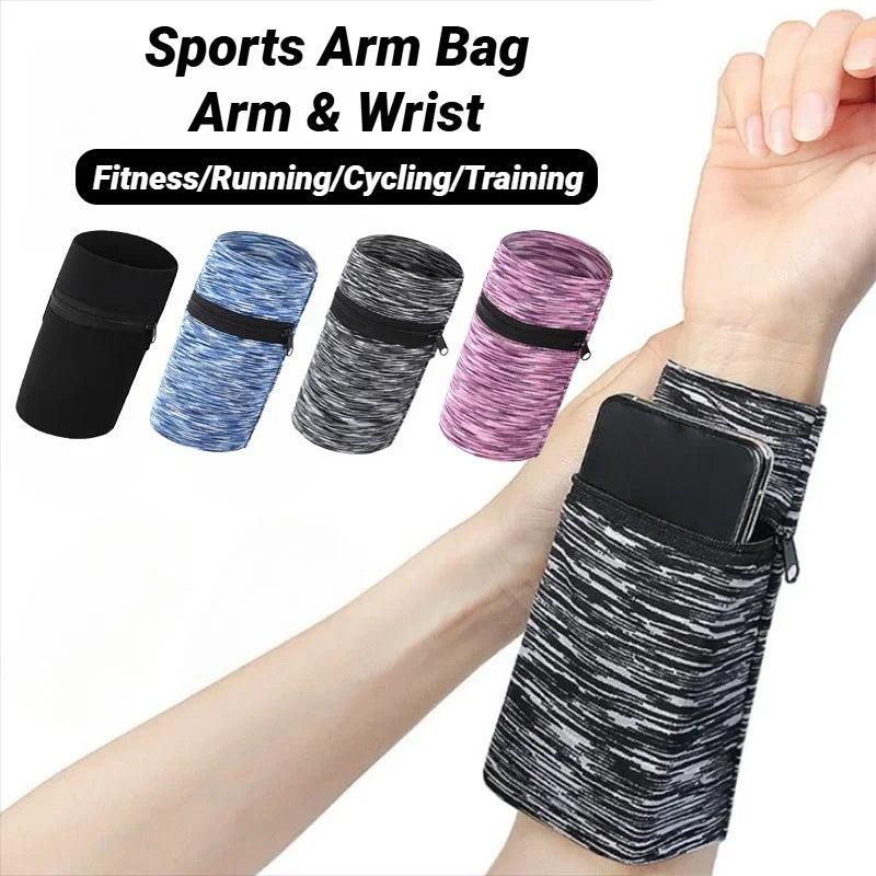Fascia da Polso e Braccio Sportiva con Zip
