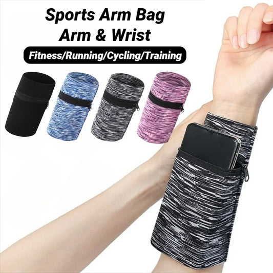 Fascia da Polso e Braccio Sportiva con Zip