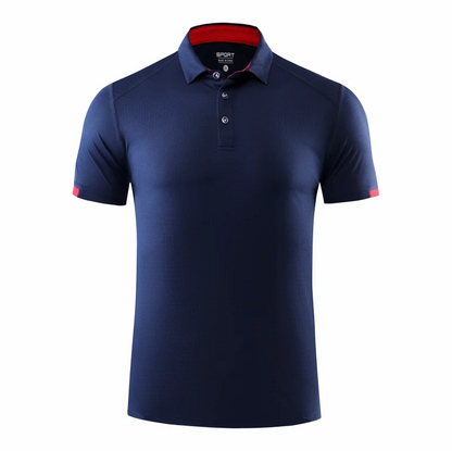 Polo Sportiva Uomo Traspirante