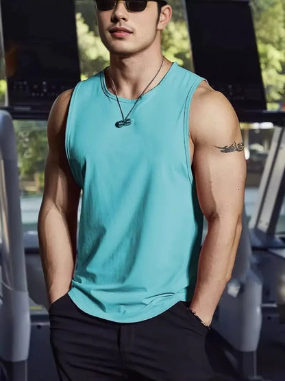 Canotta Fitness Uomo  Traspirante e Leggera