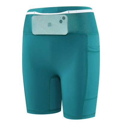 Pantaloncini 2-in-1 Running e Gym con Tasca Porta-Cellulare