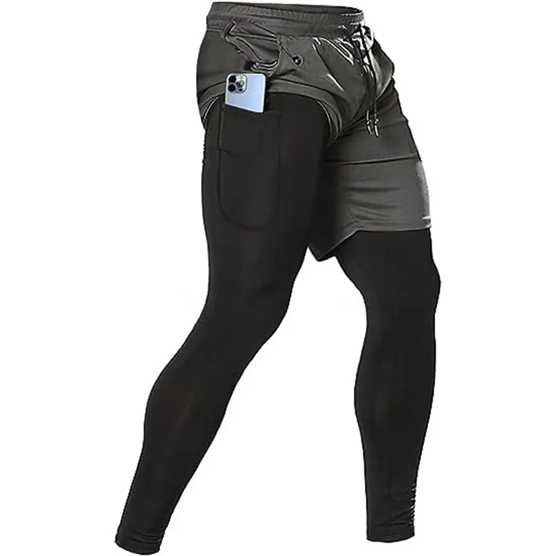 Pantaloni da Corsa e Training Uomo con Coulisse