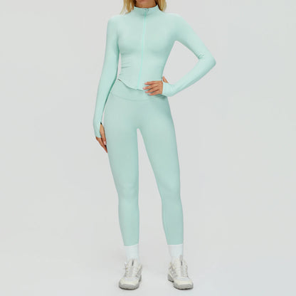 Set Fitness Seamless  — Leggings, Top & Bra