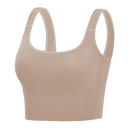Crop Top Yoga Donna Collo Quadrato |
