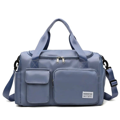 Borsa da Palestra Donna Impermeabile in Tela | Scomparto Scarpe & Tracolla