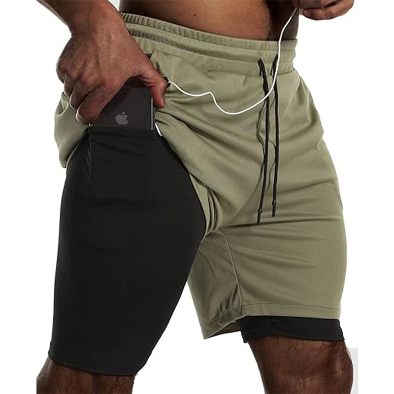 Pantaloncini Sportivi da Uomo per Gym
