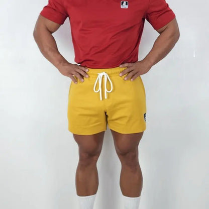 Pantaloncini Fitness Uomo Short Fit con Tasca Zip