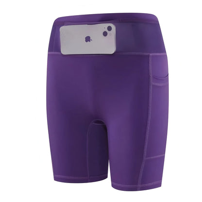 Pantaloncini 2-in-1 Running e Gym con Tasca Porta-Cellulare