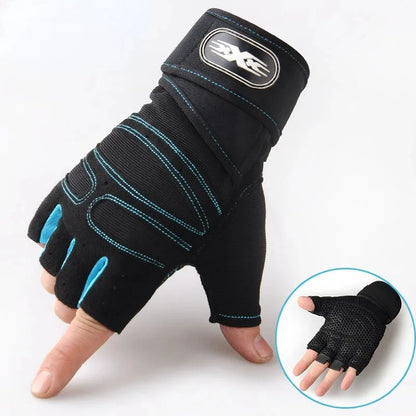 Guanti da Fitness e Ciclismo Traspiranti Antiscivolo con Supporto Polso