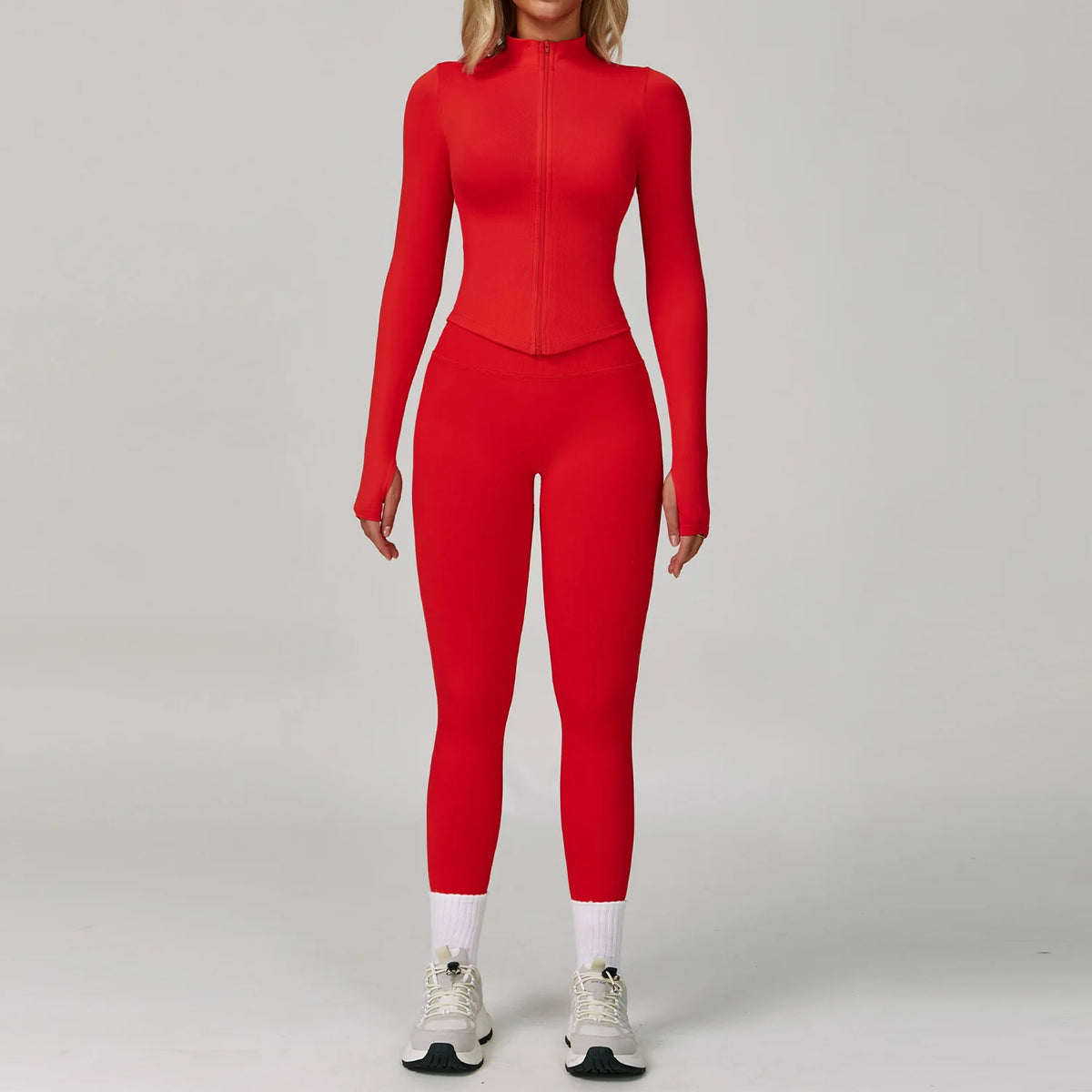 Set Fitness Seamless  — Leggings, Top & Bra