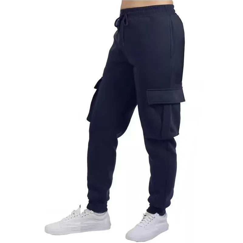Pantaloni Sportivi Uomo Jogger Cargo