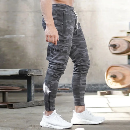 Pantaloni da Allenamento Cargo Mimetici
