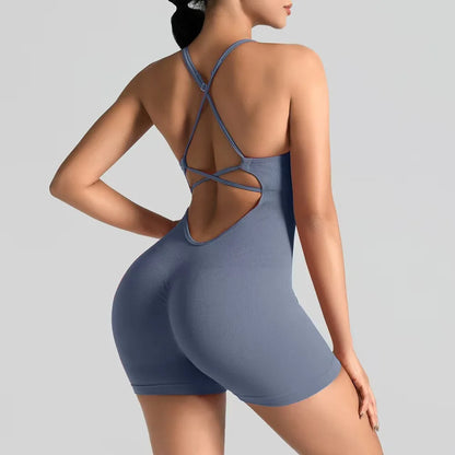 Completo Sportivo Donna Seamless | Elasticizzato e Traspirante