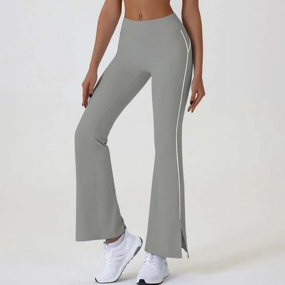 Pantaloni Flare a Vita Alta Donna