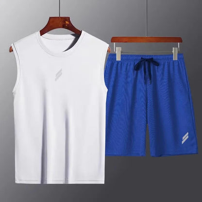 Set Tecnico da Corsa e Gym Uomo Traspirante con Inserti Mes