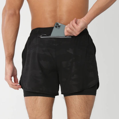 Pantaloncini Corsa Uomo GITF 2 in 1