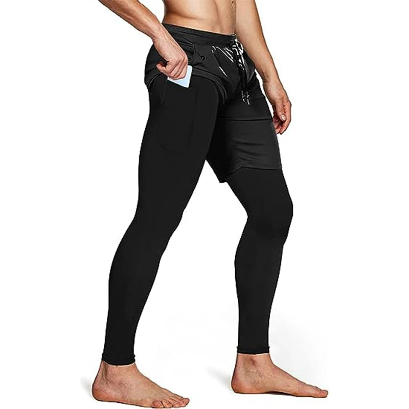 Pantaloni da Corsa e Training Uomo con Coulisse