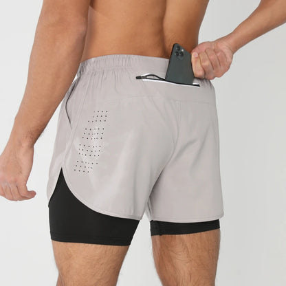 Pantaloncini Corsa Uomo GITF 2 in 1